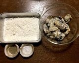 ☆牡蠣とほうれん草のグラタン☆作り方1写真