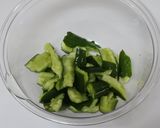 きゅうりのハニーマスタード漬け作り方1写真