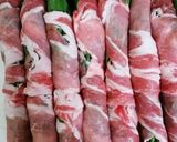 *ほうれん草の豚肉1本巻き*作り方3写真