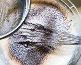 ラズベリーココアハートロールケーキ♡作り方6写真