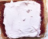 ラズベリーココアハートロールケーキ♡作り方13写真