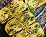 小ネギ卵焼き〜ゆず胡椒添え作り方4写真