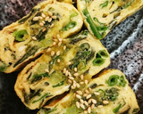 小ネギ卵焼き〜ゆず胡椒添え作り方4写真