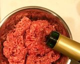 万能！牛ひき肉の赤ワイン煮込み作り方1写真