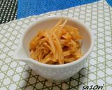 大根と豆苗のなめたけ海苔サラダ!作り方6写真