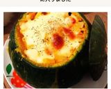 簡単♡美味しい♡丸ごとかぼちゃグラタン作り方10写真