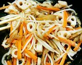 冷凍保存の野菜ともやしで簡単きんぴら作り方3写真