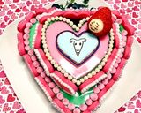 痛ケーキ2018バレンタイン 記録作り方8写真