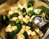 長芋とオクラのわさび麺つゆのコロコロ和え作り方3写真