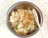 簡単まぜるだけ！キムチ鮭ごはん作り方3写真