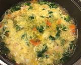 大根の葉で。卵とじうどん。作り方5写真
