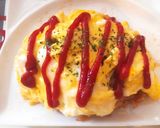 ♡卵焼くだけ！レンジでオムライス♡作り方5写真
