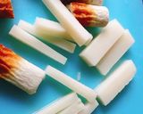 絶品！簡単☆ちくわと餅のバタポン焼き☆作り方2写真