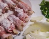 キクイモの豚巻き酢豚風作り方7写真