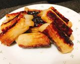絶品！簡単☆ちくわと餅のバタポン焼き☆作り方6写真