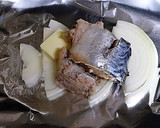 さば水煮缶ときのこの✿さっぱりホイル焼き作り方3写真