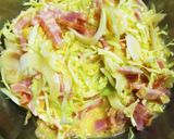 ルクエで時短5…ベーコンと野菜のオムレツ作り方1写真