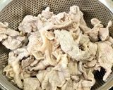 さっとひと茹でがポイント!豚こまで回鍋肉作り方2写真