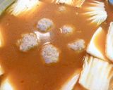 寄せ鍋→キムチ鍋★肉と魚介の共演でコク旨作り方11写真