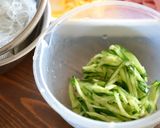 給食風春雨の中華風サラダ【作り置き】作り方2写真