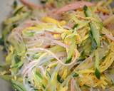 給食風春雨の中華風サラダ【作り置き】作り方3写真