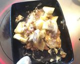 納豆とリンゴのスクランブルエッグ作り方3写真