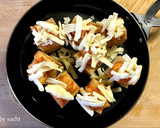 簡単おつまみ！厚揚げキムチーズ焼き作り方3写真