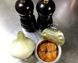 新玉ねぎと缶詰で1品作り方2写真