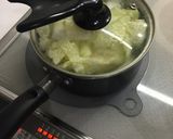 我が家の絶品白菜みそ汁作り方2写真