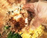 ほうれん草ゆで卵鰹節のマヨネーズ和え作り方8写真
