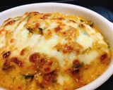 かぼちゃの煮物アレンジ☆ほくとろグラタン作り方4写真