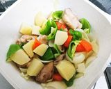 簡単！野菜たっぷり☆鶏肉のトマト煮♪作り方6写真