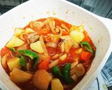 簡単！野菜たっぷり☆鶏肉のトマト煮♪作り方7写真
