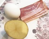じゃがいもベーコンの卵炒め作り方1写真