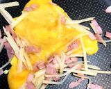 じゃがいもベーコンの卵炒め作り方5写真