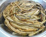 【新発田市の郷土料理】干しずいきの炒め煮作り方1写真