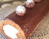 マスカルポーネとココアのロールケーキ♡作り方11写真