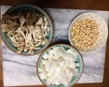 大豆と大根の煮物作り方1写真