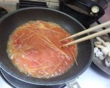 一つの鍋で作る魚介のトマトソースパスタ作り方5写真
