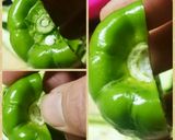 ピーマン&パプリカ肉詰め作り方2写真