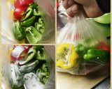 ピーマン&パプリカ肉詰め作り方8写真