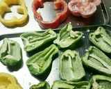 ピーマン&パプリカ肉詰め作り方9写真