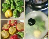 ピーマン&パプリカ肉詰め作り方12写真