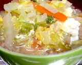 【ダイエット】簡単野菜たっぷり中華スープ作り方5写真