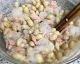 簡単一品！大豆とおろしのポン酢あえ作り方2写真