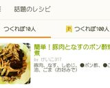 簡単！豚肉となすのポン酢炒め煮作り方11写真
