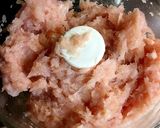 鶏胸肉でふわふわ 照り焼きつくね作り方1写真