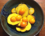 さつまいもと干しあんずのレモン煮作り方6写真