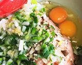 鶏胸肉でふわふわ 照り焼きつくね作り方3写真