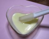 * 小さなハートのチーズムース *作り方13写真